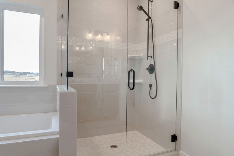 Black Framed Shower Doors
